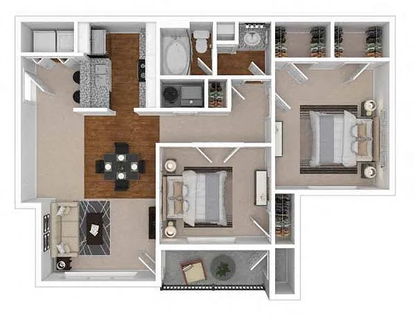 Floor plan B1A