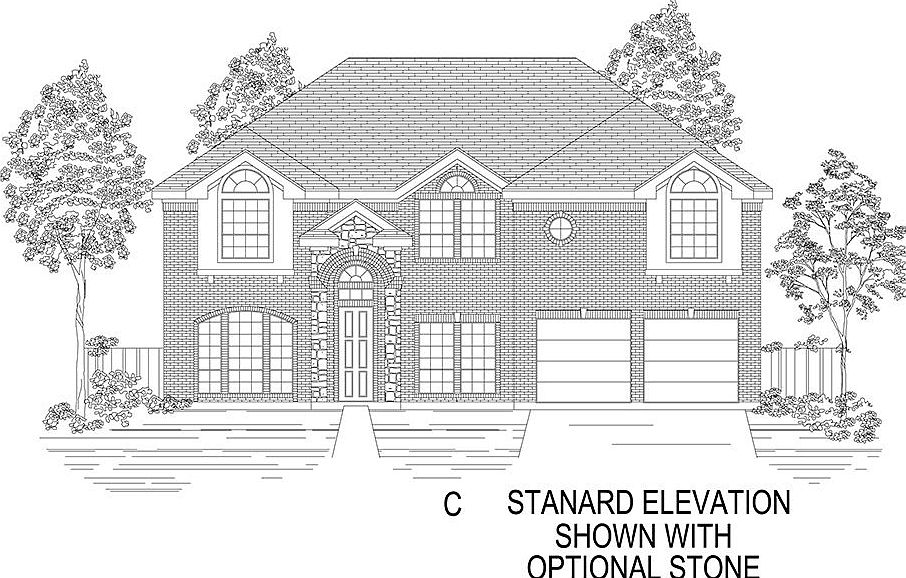 Remington 2F w Media Standard Elevation C w Options