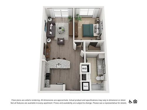Floor plan 1CR