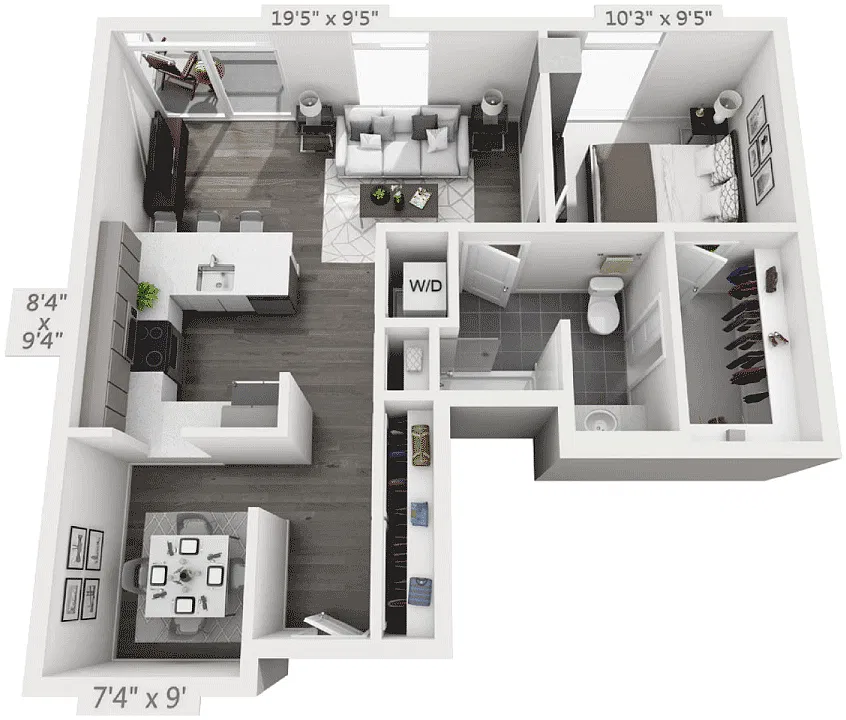 Floor plan A12