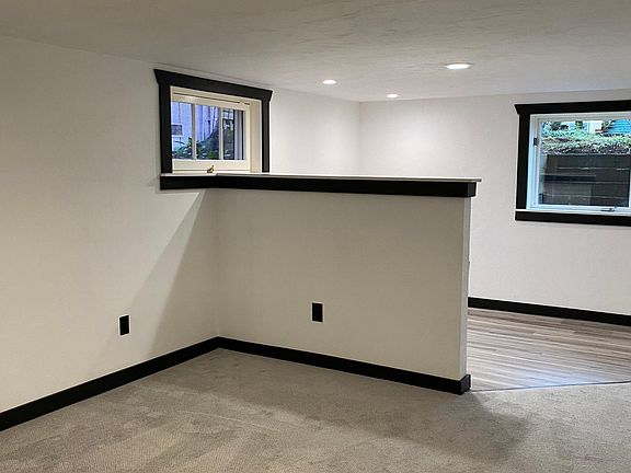 Bedroom with in home office space