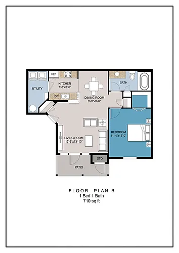 Floor plan B