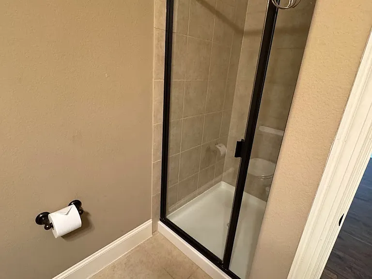 Guest bathroom shower