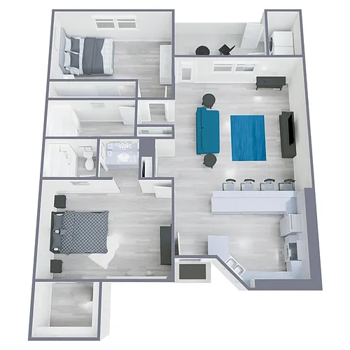 Floor plan B2 Classic