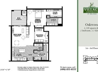 Oakwood Plan, Village Cooperative of Billings (Active Adults 62+), Billings, MT 59102