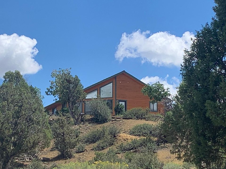 Front of house looking up.