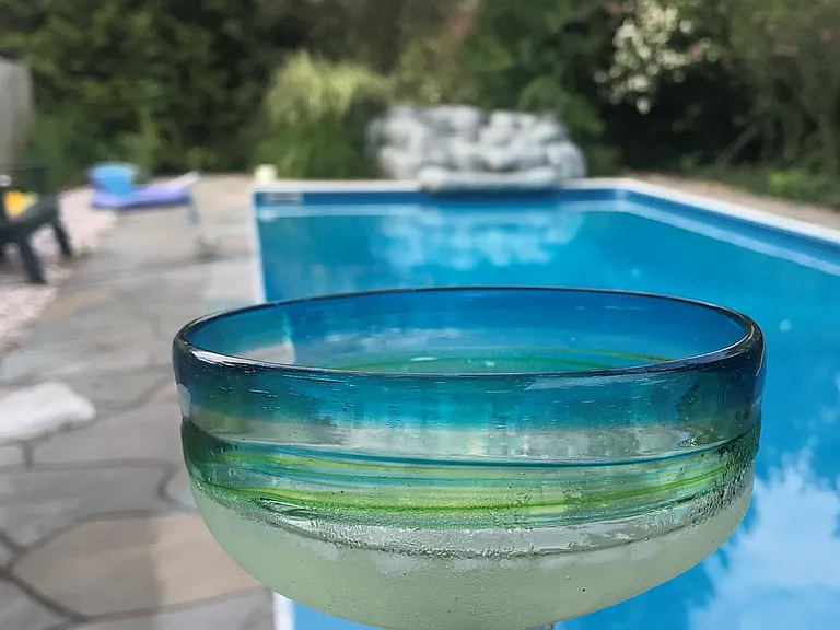 Relax by the private pool. Live the good life.