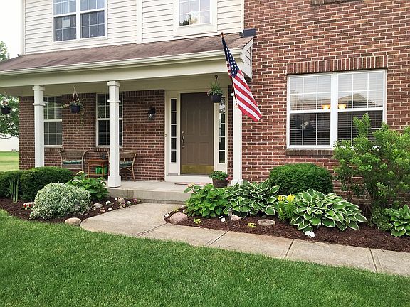 Landscaped Entry