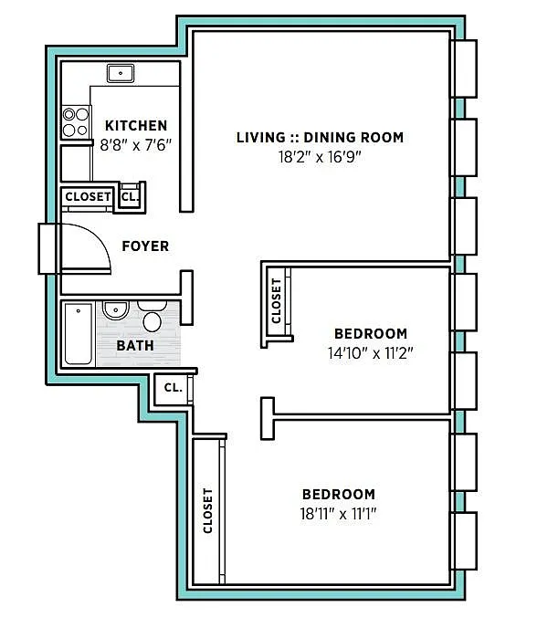 Floor plan Style 14