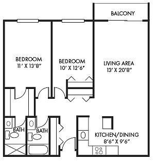 Floor plan 2A