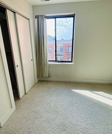 Bedroom with Closet View