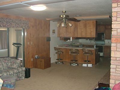 Family Room and Kitchen