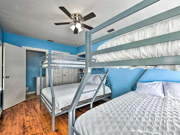 2nd bedroom with half bathroom