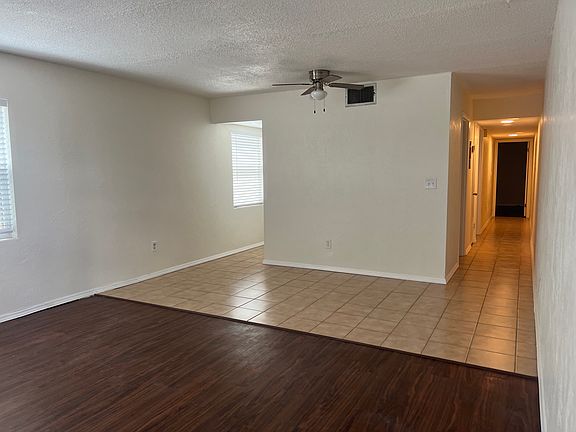 Primary living and dining area