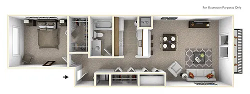 Floor plan Peony