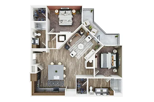 Floor plan B6