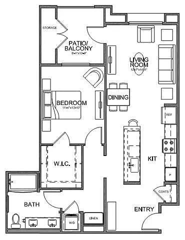 Floor plan A7
