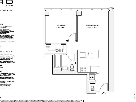 2nd image of 242 W 53rd St APT 44C