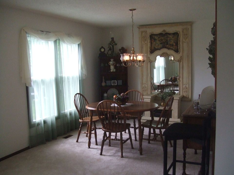 dining room open to living room