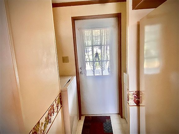 Back entrance & Laundry