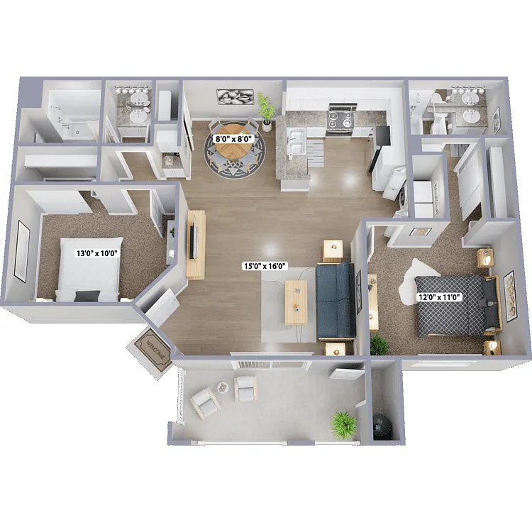 Floor plan La Jolla