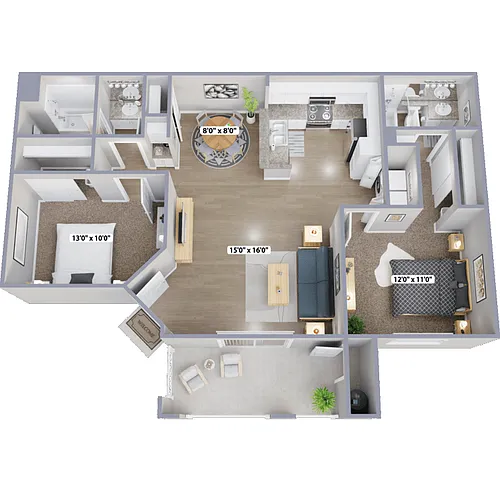 Floor plan La Jolla