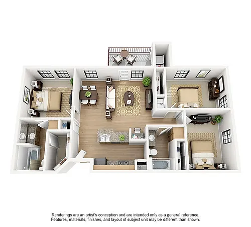 Floor plan C1