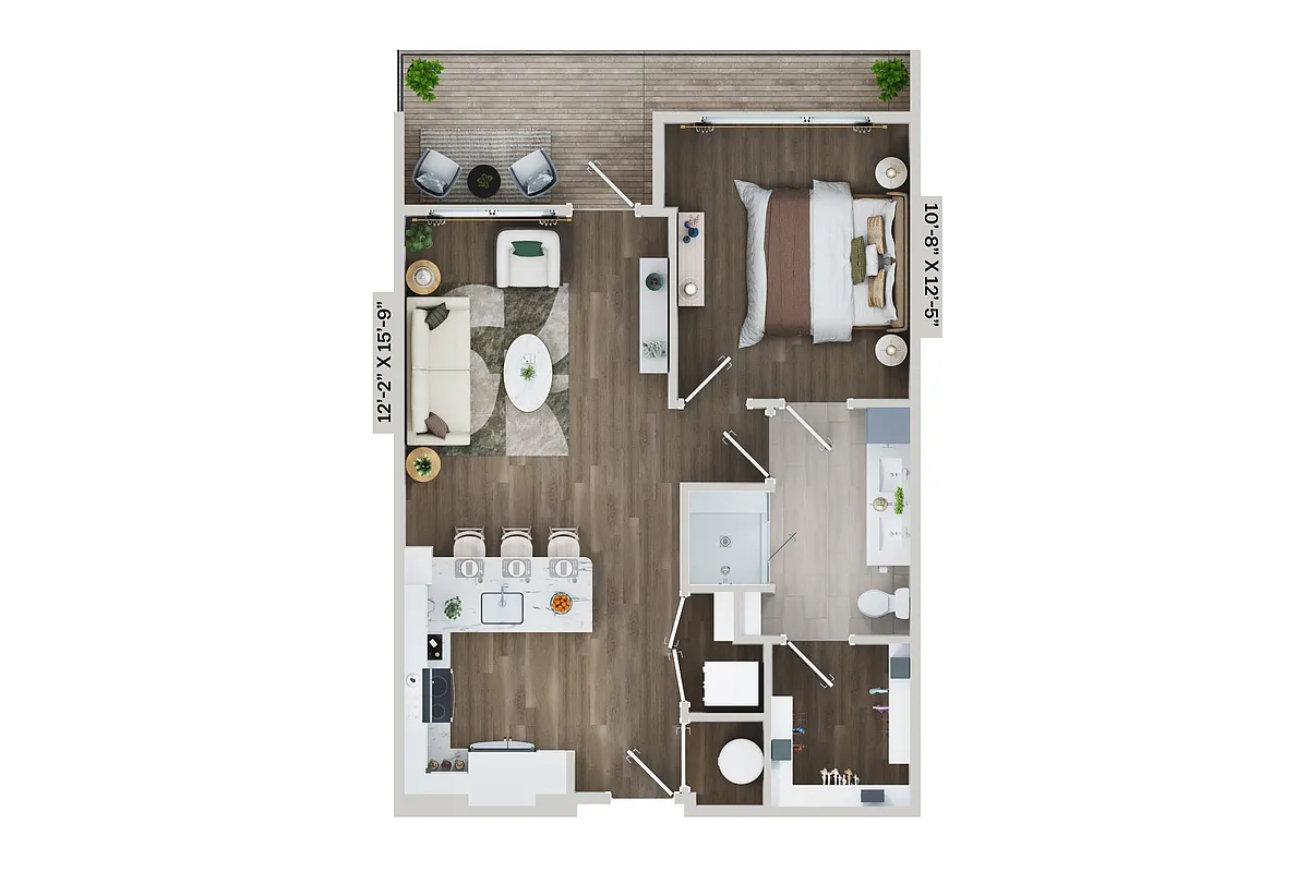 Floor plan A7A