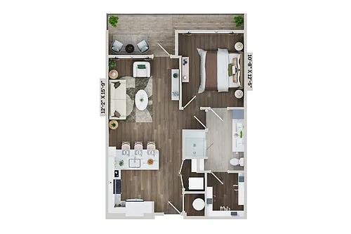 Floor plan A7A