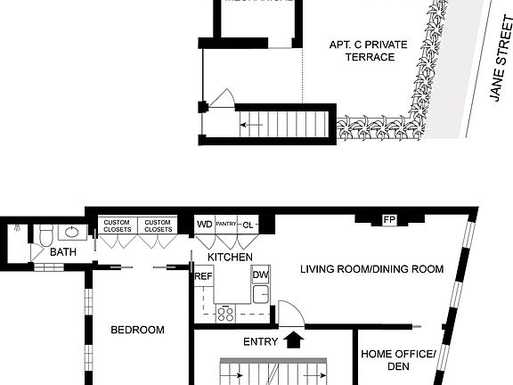 2nd image of 8 Jane St #C