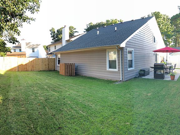 Fenced in Backyard