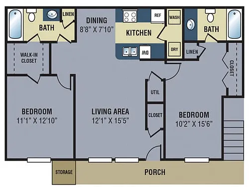 Floor plan Azalea
