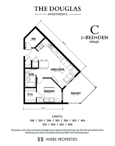 Floor plan 304