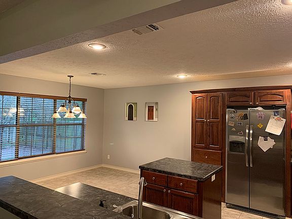 View into dining area