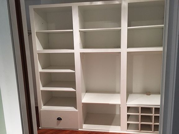 ample racked closets