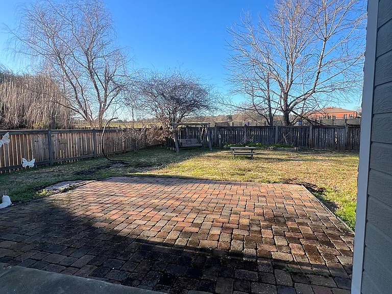 Fenced Backyard