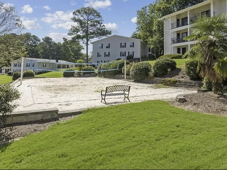 beach volleyball court