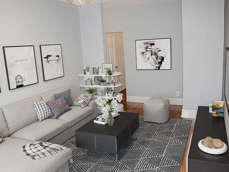 Virtually Staged Living Area
