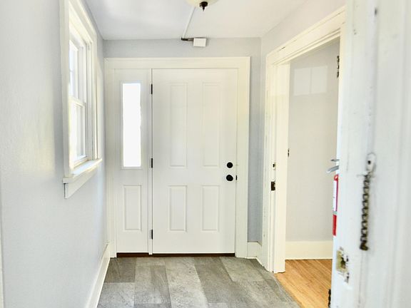 Foyer. New vinyl flooring.