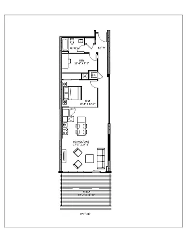 Floor plan 317