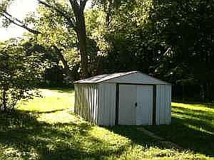 Backyard storage