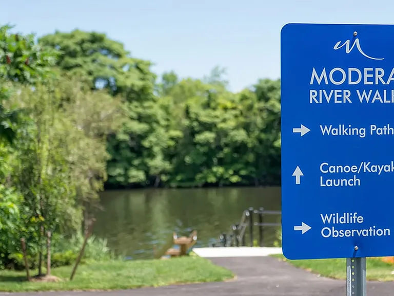 Water and nature activities with riverfront access