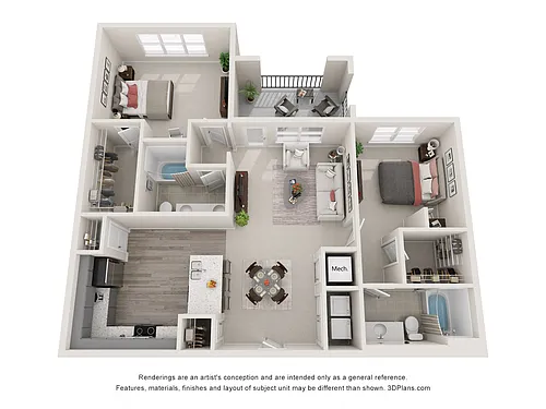 Floor plan Ramseur