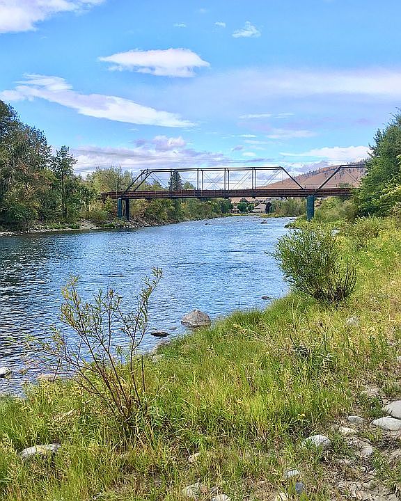 Upriver View from Property