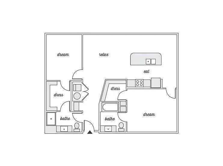 Floor plan B2
