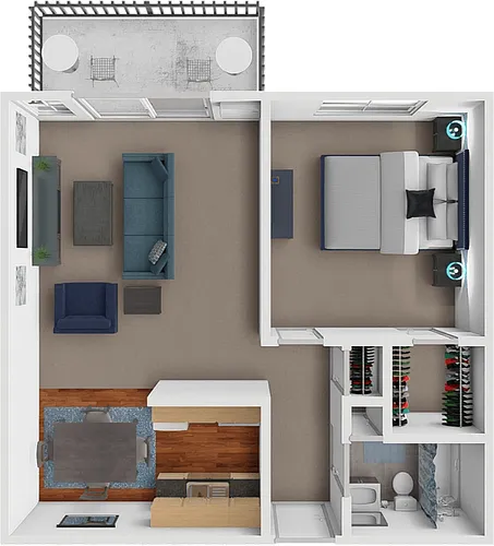 Floor plan The Belmont