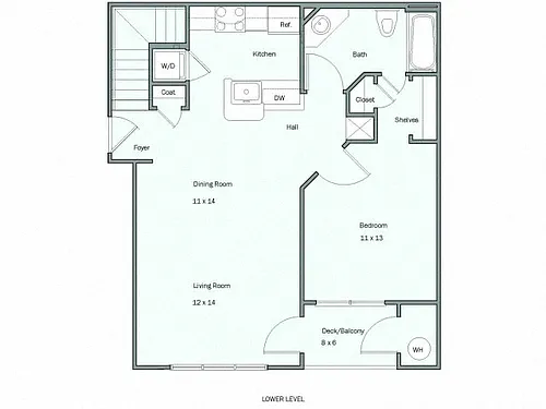 Floor plan Jonathan - Loft