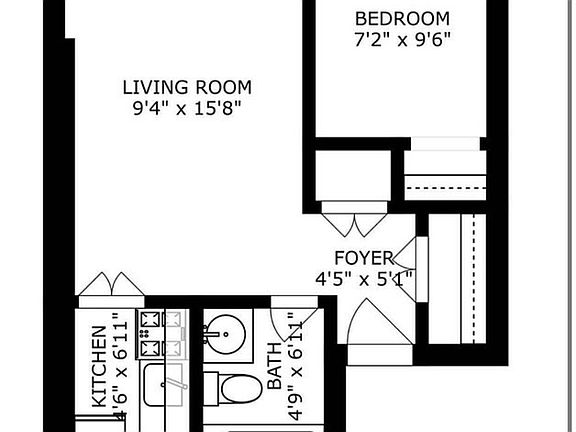 2nd image of 137 W 95th St APT 3F