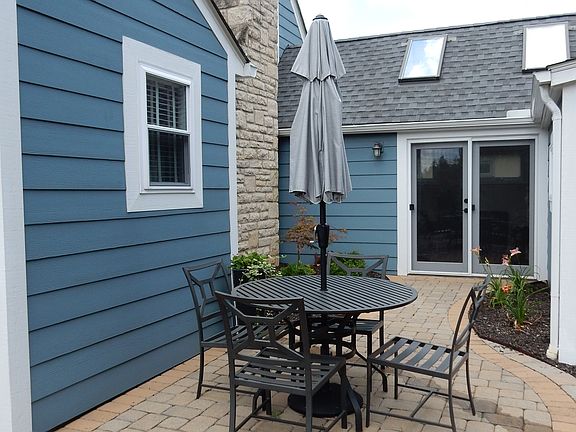 Large custom paver patio