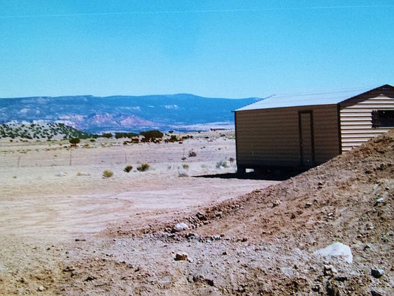 500 ft Shed behind the house